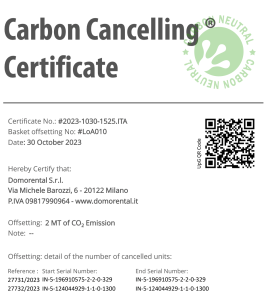Carbon Cancelling Certificate